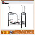 Epoxy Powder Coated Adult Metal Frame Bunk Beds Cheap Iron Beds